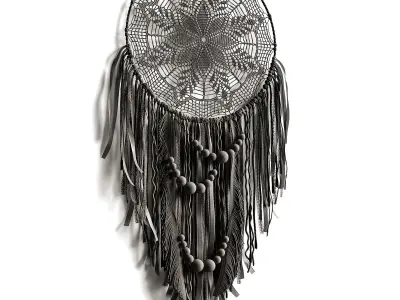 Ethnic macrame 3D model