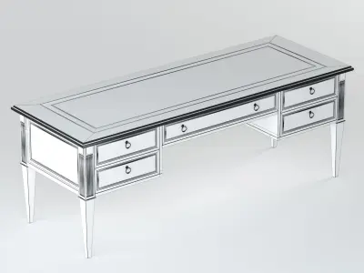 Classic Desk Design  3D model