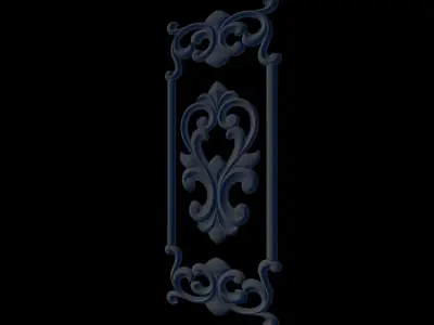 Furniture Appliques 4 3D model