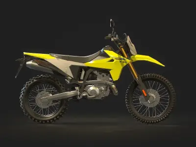 Base model  Suzuki DRZ 4S 2025 3D model