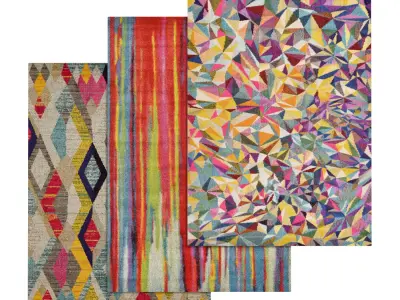 Rug Set 1808 3D model