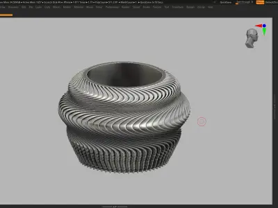vase pot planter 3d print 878  3D print model