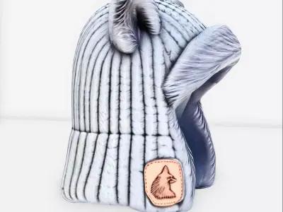 Lycan cap Low-poly 3D model