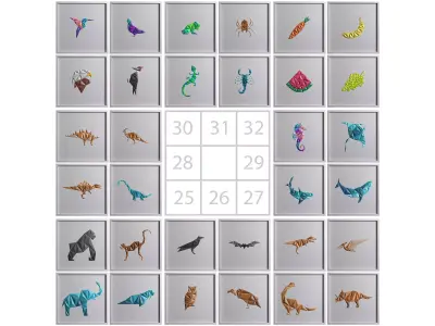 Paper Art Work Collection 4