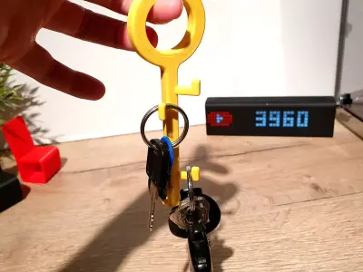 Key Hanger Key 3D print model