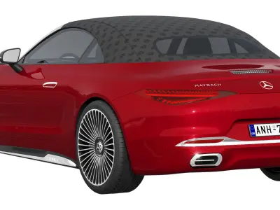 Mercedes-Benz SL Monogram Maybach 3D model