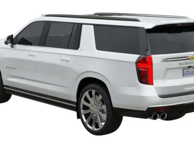 Chevrolet Suburban 2020 3D model