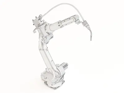 Industrial robot 08 3D model