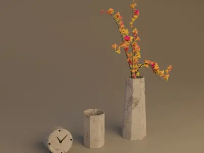 Decorative pieces 3D model
