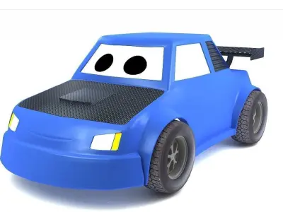 Cartoon Car 3D model