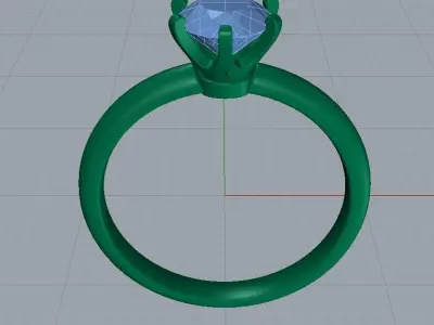 Tiffany  Co  Ring 3D print model