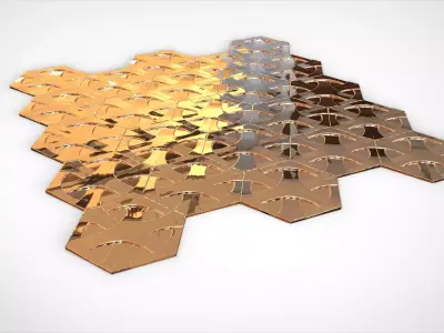 Decorative panel 3D model