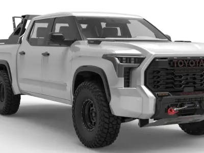 Toyota Tundra 2022 Con accesorios 3D model
