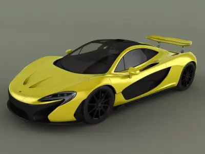 McLaren P1 3D model