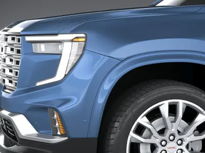 GMC Acadia Denali 2024 3D model