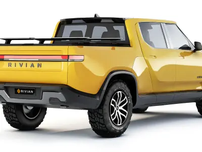 R1T Pick-up electric 2022 3D model