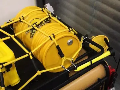 RC Oil Drum Crawler Car RC Truck Car Decor Parts 3D print model