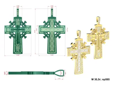 Cross G0360 3D print model