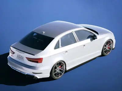 Audi RS3 Sedan 2020 3D model