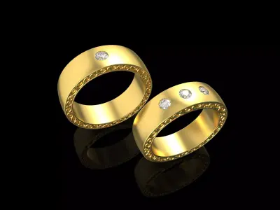 Gold N719 3D print model