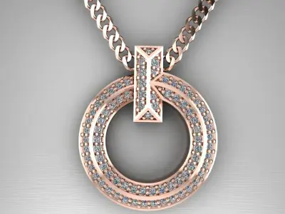 T Pendant 3D print model