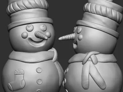 CHRISTMAS DECORATION SET 3D print model