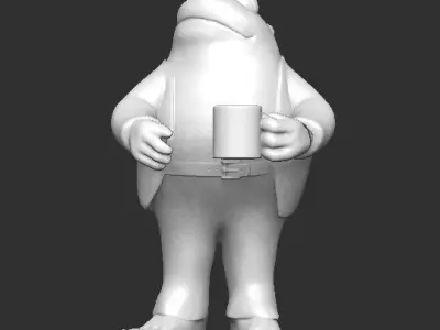 Toad from Frog and Toad 3D model