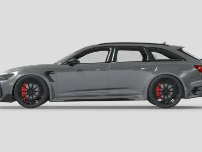 Audi RS6 ABT 3D model