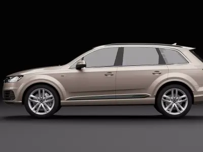 Audi Q7 Tfsi e Tuape 3D model