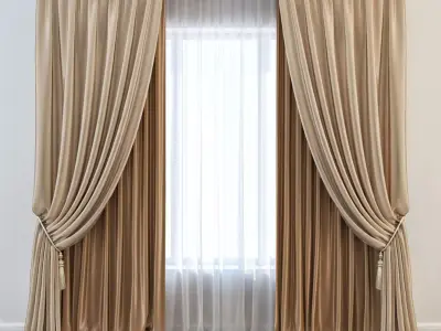 Set 06 Curtain 3D model
