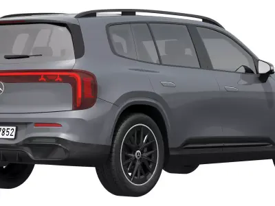 Mercedes-Benz GLB EQ AMG-Line 2027 3D model