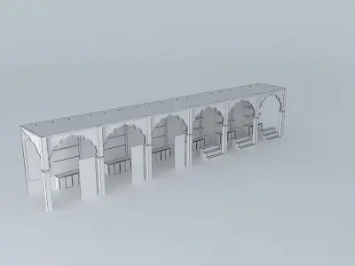 CLSAMONG EXHIBITION BOOTH DESIGN 1 Free 3D model
