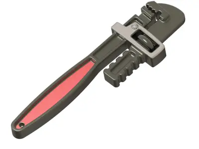 Premium Pipe Wrench 3D print model
