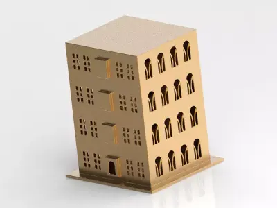 Superior Multi Storey Building 3D model