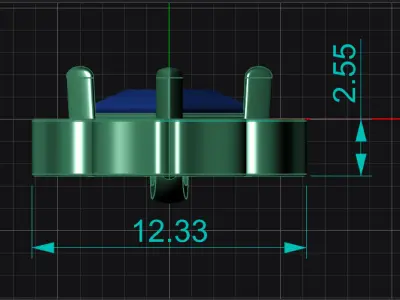 Pendant Stevia 3D model 3D print model