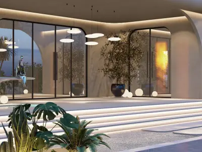 Realistic Lumion Scene 3D model
