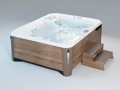 Jacuzzi Hot Tub Premium 4 Seat  3D model