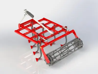 WG 1001 - Landscape  cultivator 150 - 300 3D model