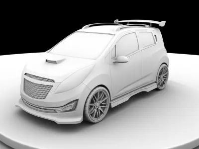 Chevorlet BEAT 3D model