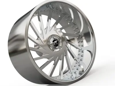 AMANI FORGED ALDO WHEEL 3D print model