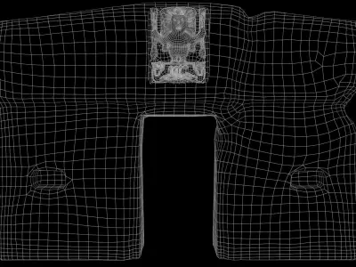 The Gate of the Sun Free low-poly 3D model