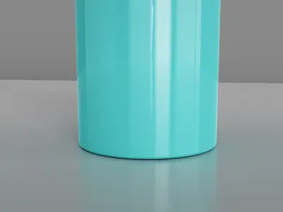 Stainless Steel Sport Bottle 3D model