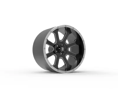 HAVOC OFF-ROAD H105 WHEEL 3D PRINT MODEL 3D print model