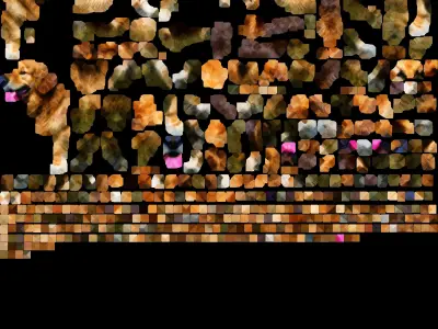 Realistic Golden Retriever 3D Model - Ready for Printing Low-poly 3D model