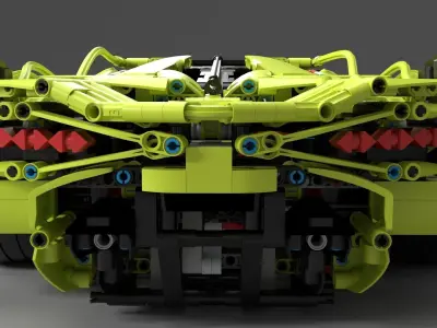 Lego Technic Sian FKP 37 3D model