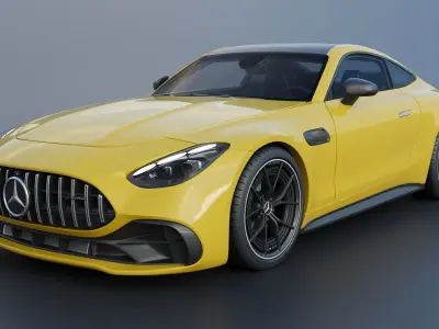 Mercedes-AMG GT43 2025 3D print model