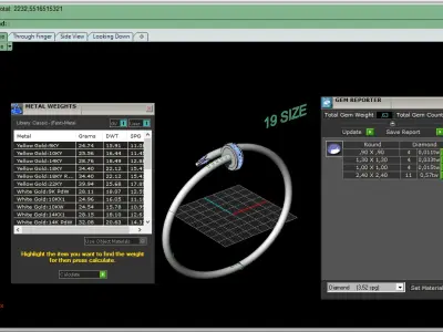 Bracelet 19 size 3D print model