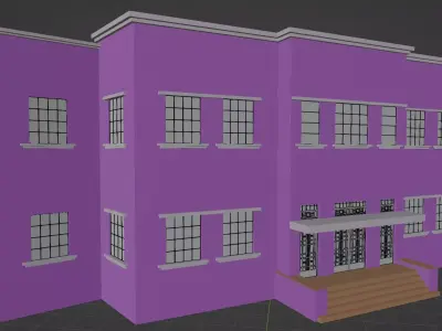 Tribunal Regional Eleitoral Praca Civica Goiania Goias Brazil Free 3D model