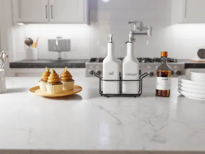 Complete farming house interior 3D model