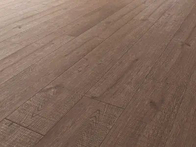 Wood Floor Oak Black Walnut Wild Wood 3D model